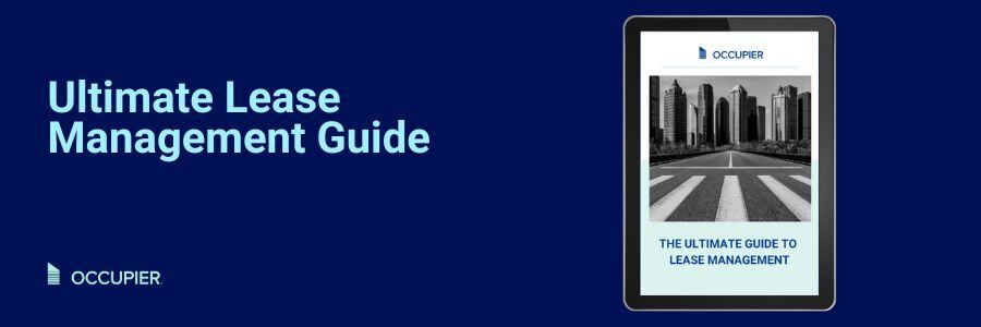 Occupier - Lease Management Guide